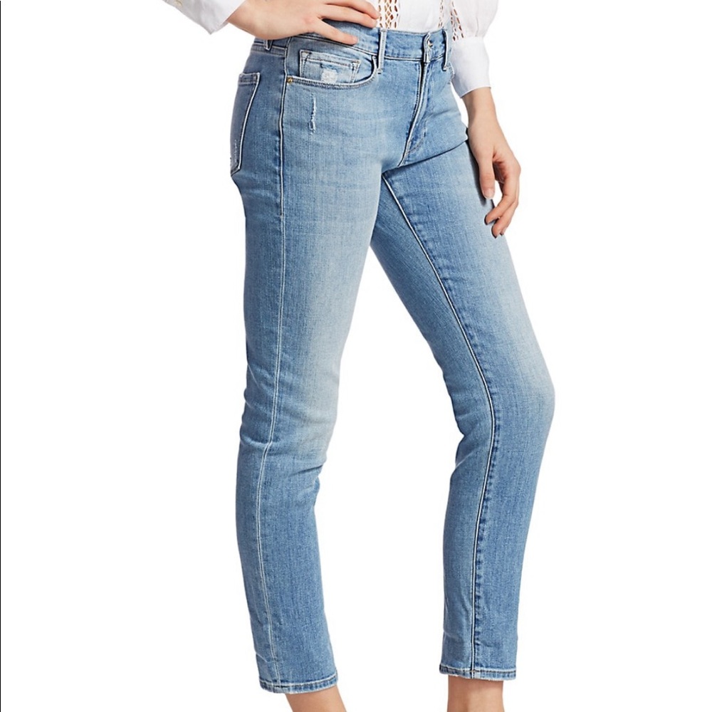 Frame Le Garçon Mid-rise Skinny Jeans Size 27